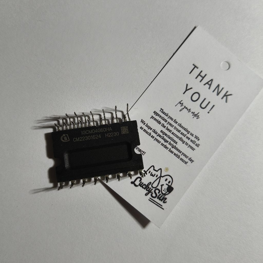 ​IC IGCM04G60HA IPM Module เข้ากันได้กับอะไหล่ตู้เย็นอินเวอร์เตอร์ Samsung LG ของแท้