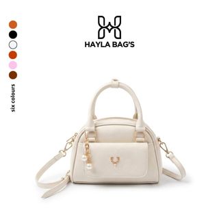 Hayla tas selempang wanita Import sling bag&hand bag pearl Deer charm