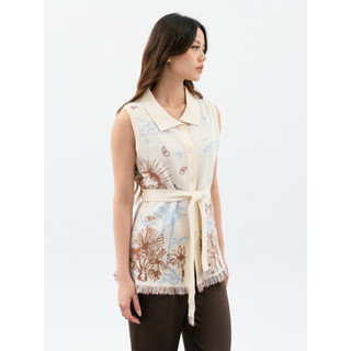 KUKAI | Capri Vest - Women's Classy Knit Vest - Vest Knit Wanita Motif Elegan