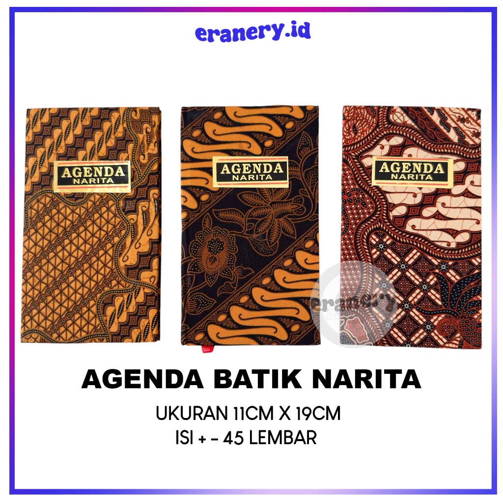 NARITA BATIK YEAR AGENDA / NARITA BATIK YEAR JOURNAL BOOK