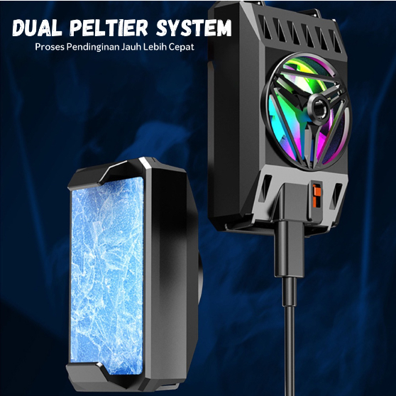 HP X37 Funcooler หม้อน้ําโทรศัพท์มือถือคูลเลอร์