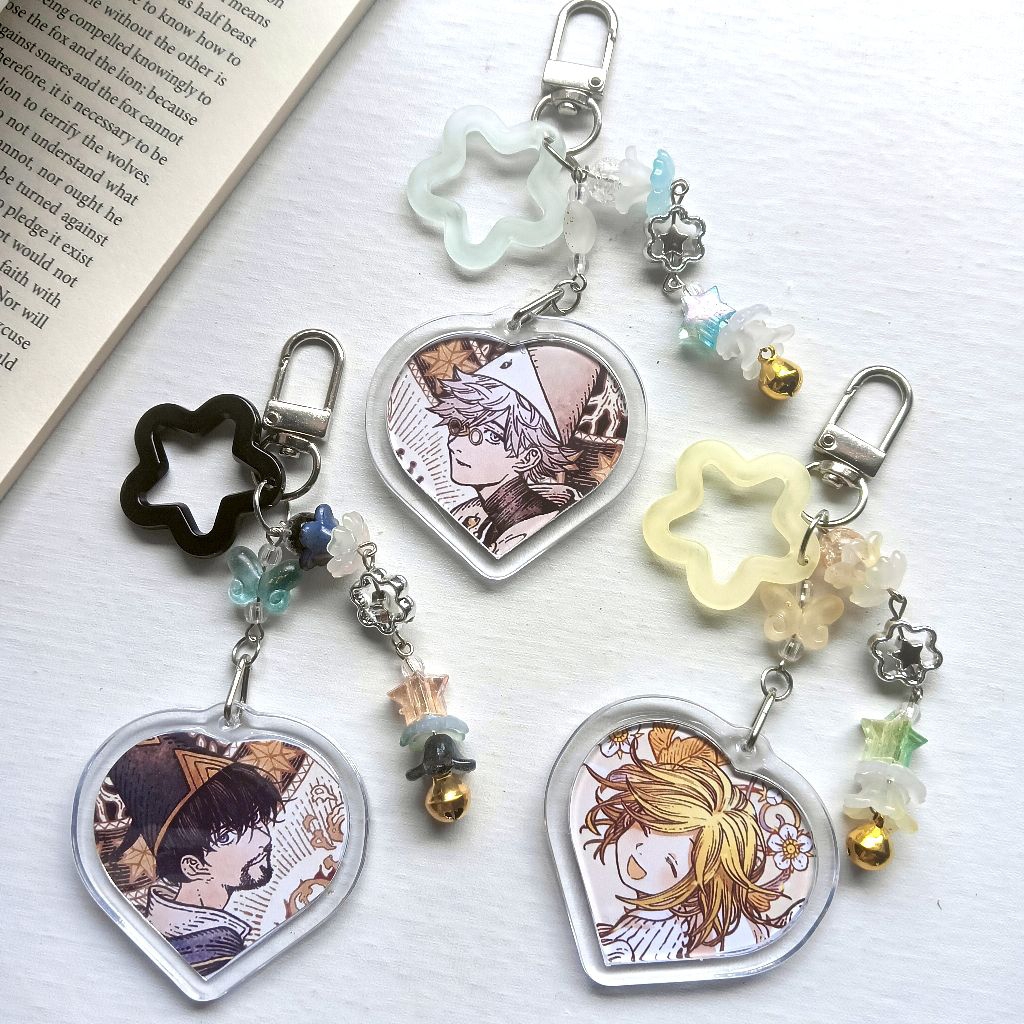 BEADS KEYCHAIN/BAG CHARM WITCH HAT ATELIER LOVE