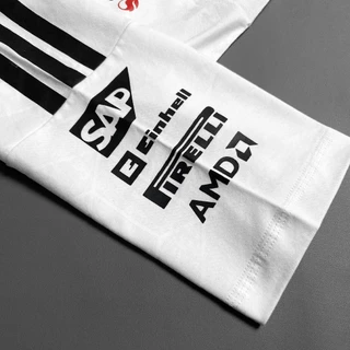 เสื้อยืด MERCEDES AMG PETRONAS FORMULA 1 TEAM DRIVER PREMIUM WHITE MARCEDES เสื้อยืด 2026