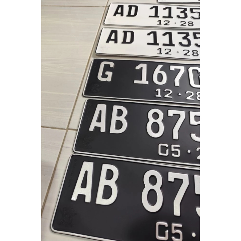 Custom M0b1l Plate Berl0g0 (Unit)