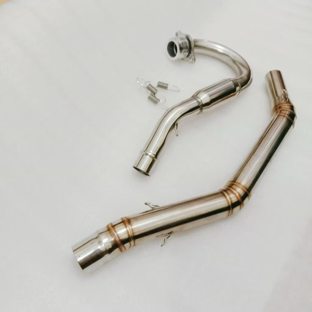 ท่อข้อศอกสแตนเลสขนาดใหญ่ 38 มม.สําหรับ xtz125/150 xr150 xr200 klx150 crf150 dtracker wr 155 xr150 xr