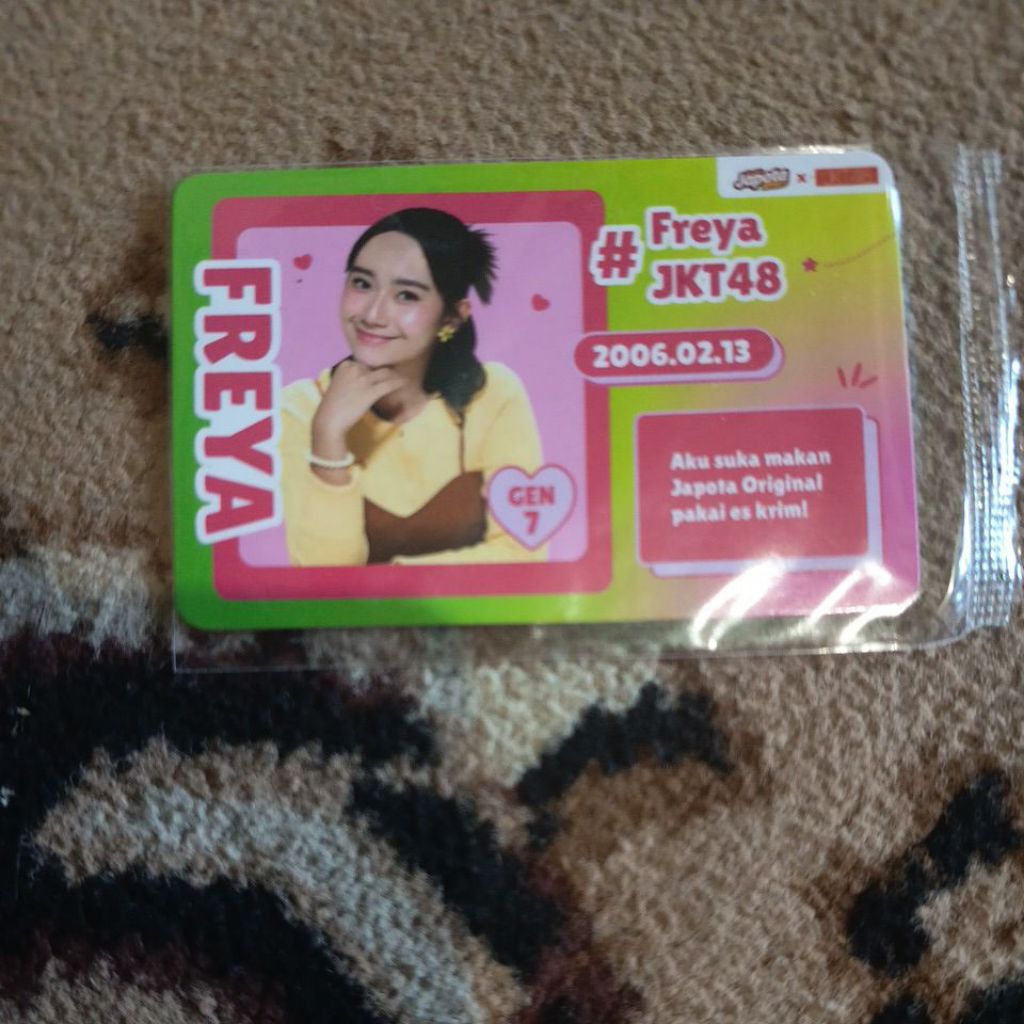 โฟโต้การ์ด jkt48****