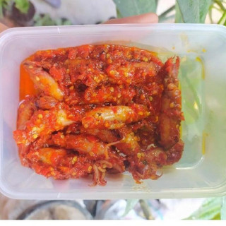 promo SAMBEL toping isi CUMI POTONG EXTRA PEDAS BALADO TANPA PENGAWET  35 GRAM kemasan sachet kecil