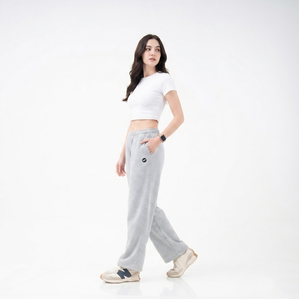 กางเกงวอร์ม Baggy | กางเกงหลวม Baggy Cotton Fleece Premium 330gsm