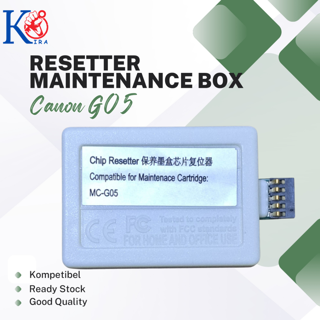 Resetter ชิปกล่องบํารุงรักษา MCG05 สําหรับ Canon GX2040 GX1050 GX2050 GX1070 GX2070 GX108