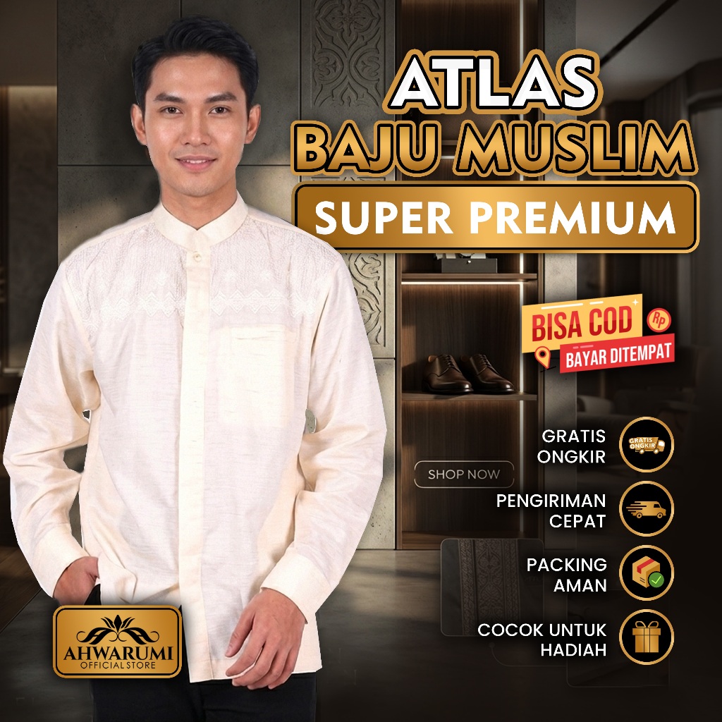 Original Atlas Super Premium เสื้อผ้ามุสลิม