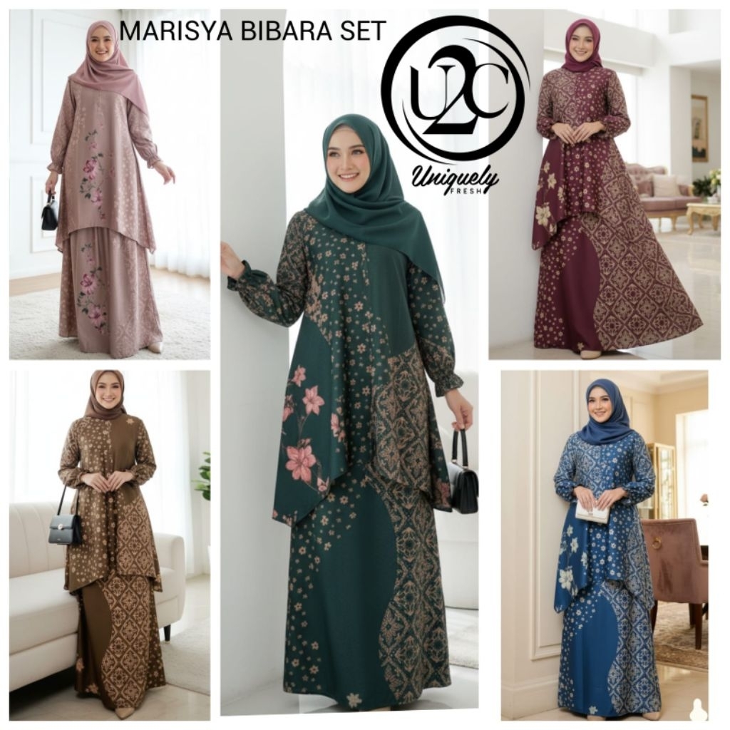 Marisya premium gamis by boutique U2C