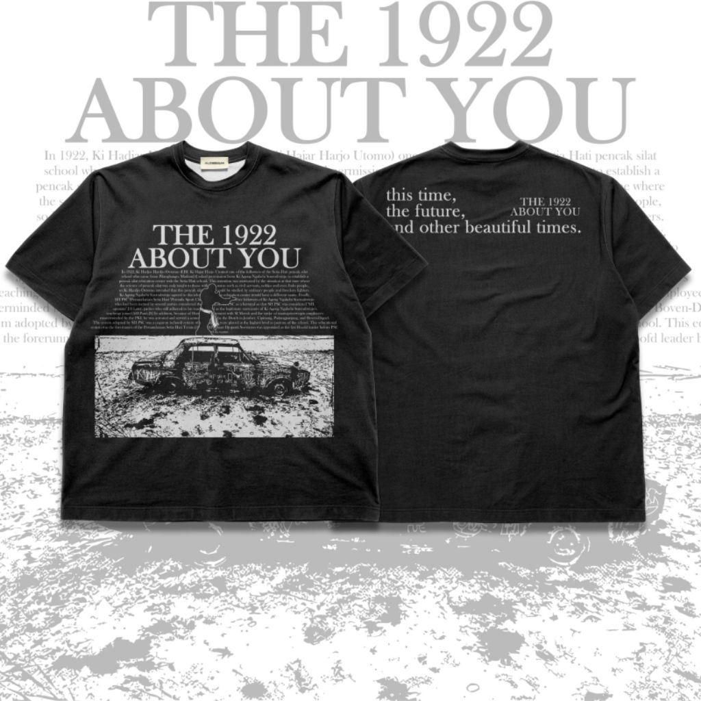 PSHT เสื้อยืด 1922 ABOUT YOU // เสื้อยืดสั่งทํา // เสื้อยืด 1922 ABOUT YOU // PSHT TERATE // SH