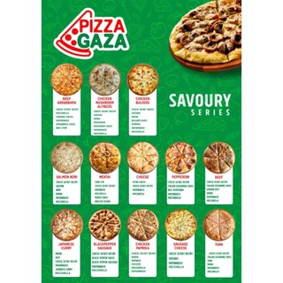 PIZZA GAZA FROZEN Ukuran Medium 20cm