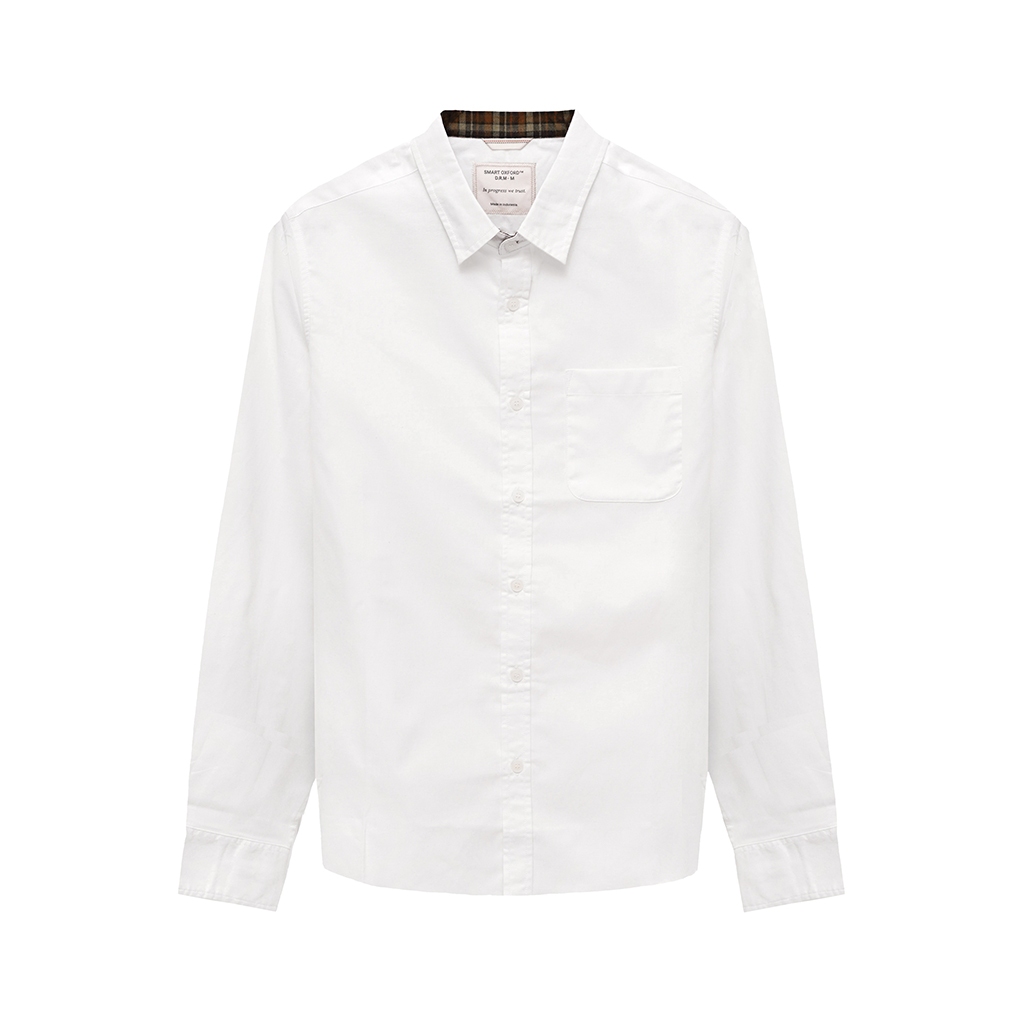 KEMEJA DRM เสื้อเชิ้ตผ้าฝ้ายพรีเมี่ยม Oxford อัจฉริยะสําหรับผู้ชาย / เสื้อเชิ้ต Oxford แขนยาว / Smar