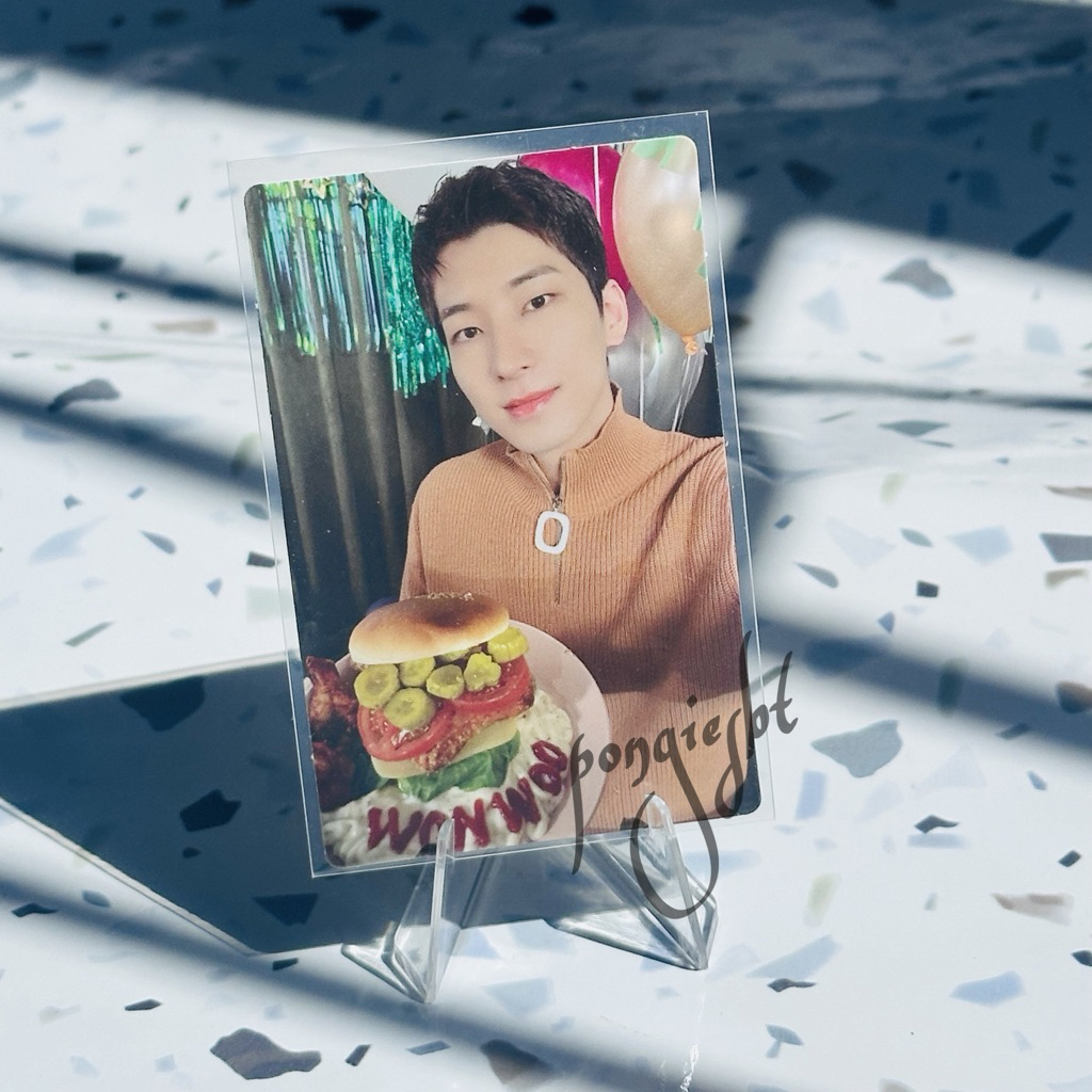 Photocard Official Seventeen Wonwoo Birthday Box ver 3