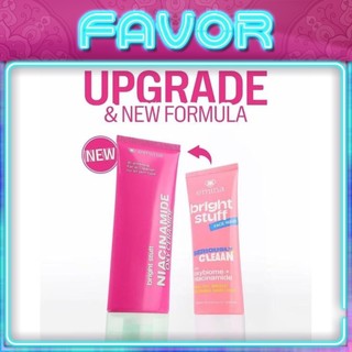 Emina Bright Stuff Face Wash 50ml | Niacinamide Oxy Ceramide | For All Skin Type | Brightening Facial Cleanser