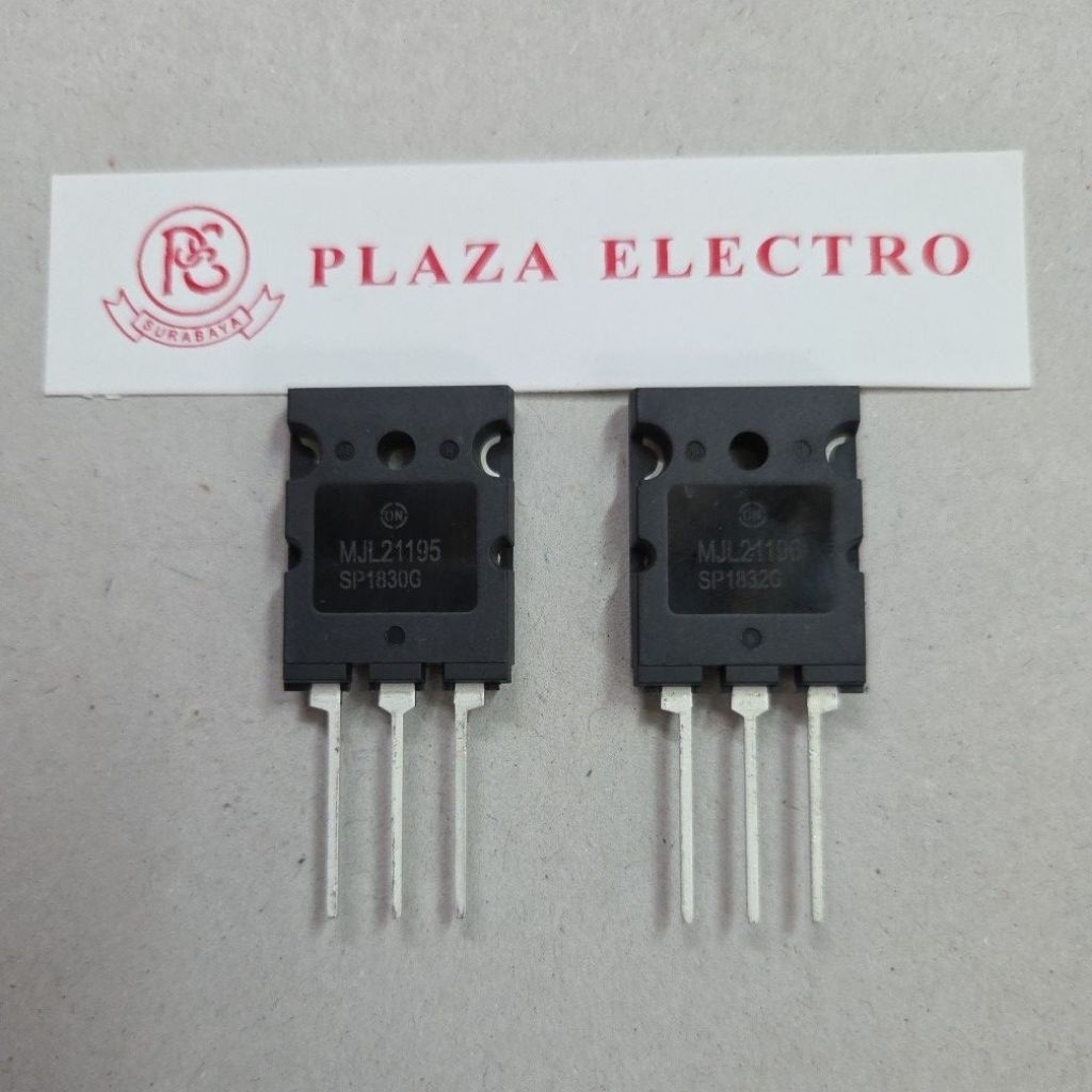 TRANSISTOR MJL 21195 A & MJL 21196 A SET ORIGINAL MJL21195 MJL21196