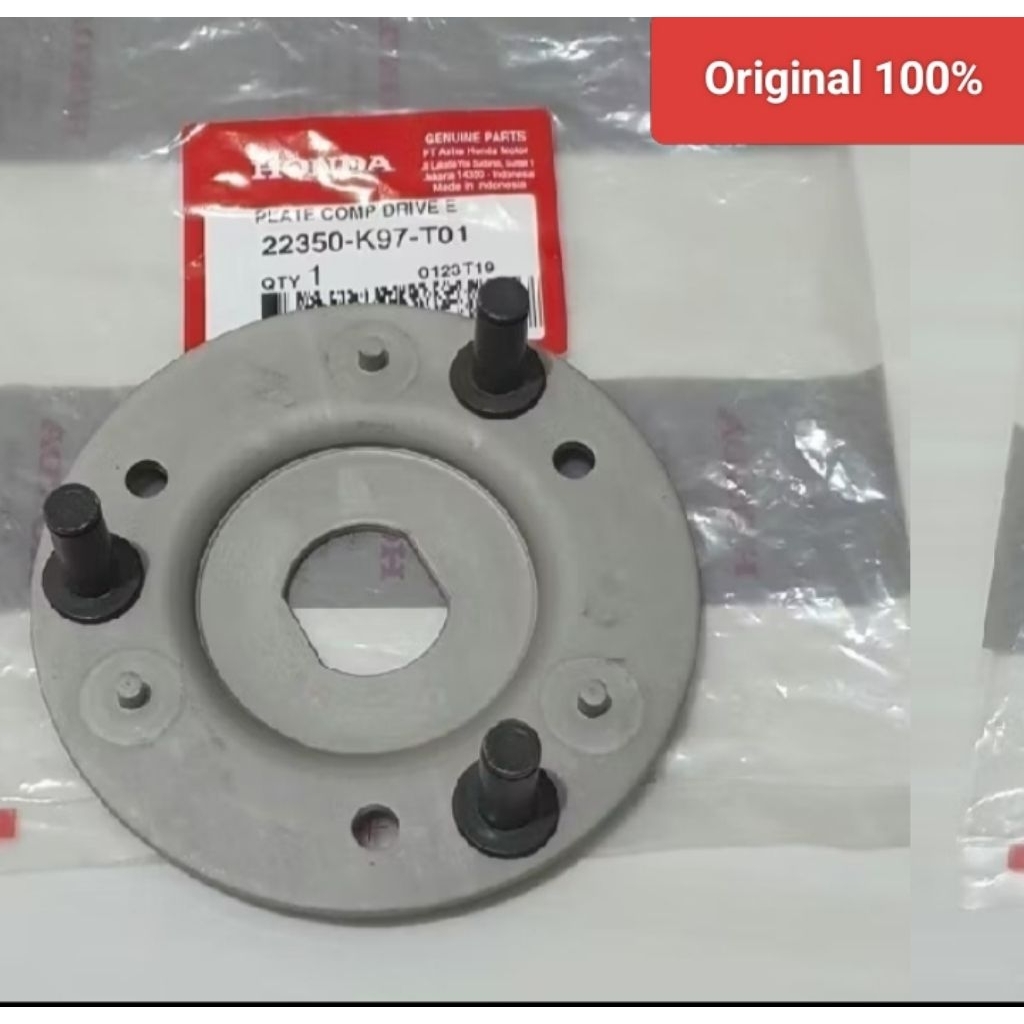 22350-KVB-900 Plate Comp Drive Double Clutch Holder Vario 110 CW Techno Karbu Vario 125 Old Vario 12