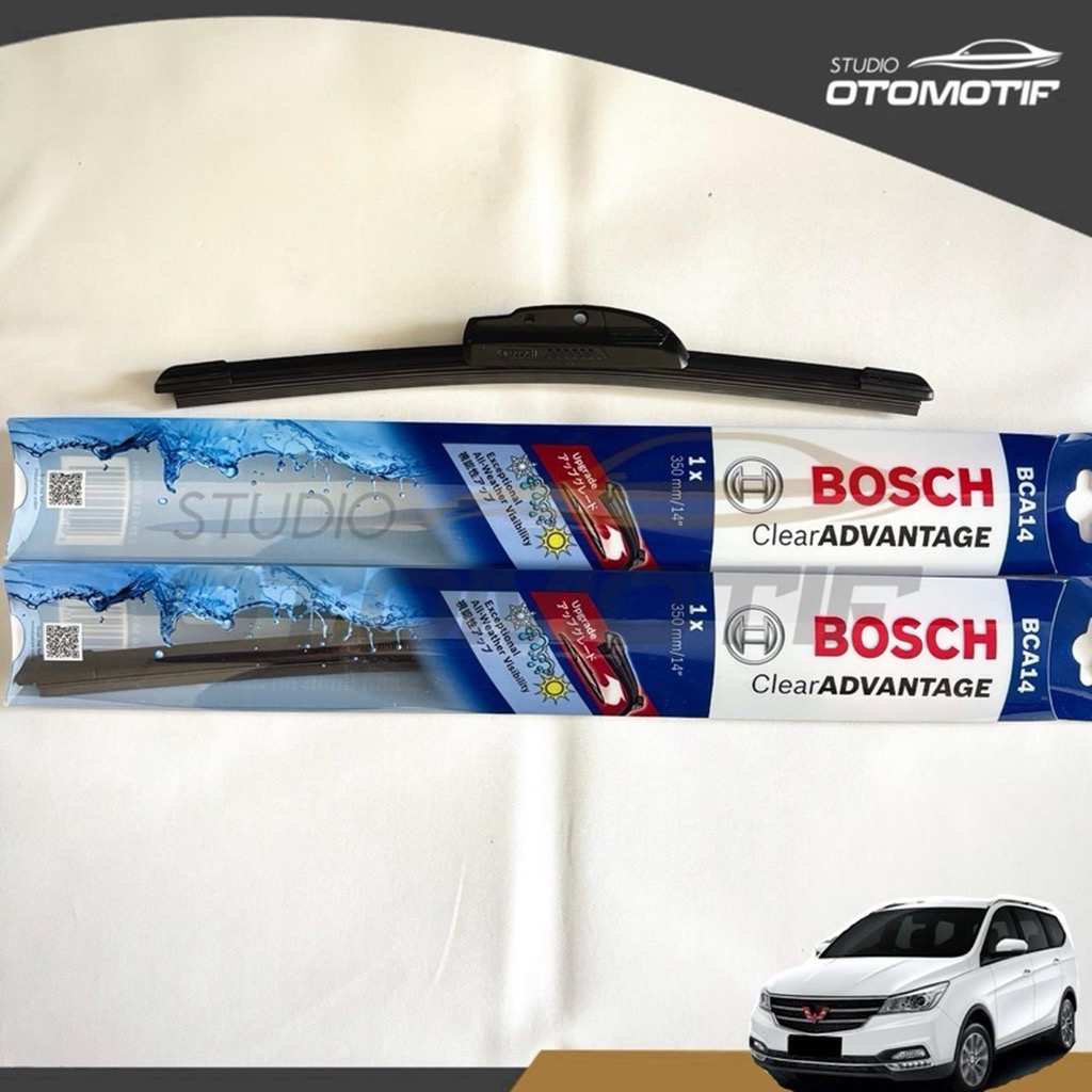 Bosch Cortez Frameless Clear Advantage ที่ปัดน้ําฝนคุณภาพพรีเมี่ยม BF2416 2 ชิ้น