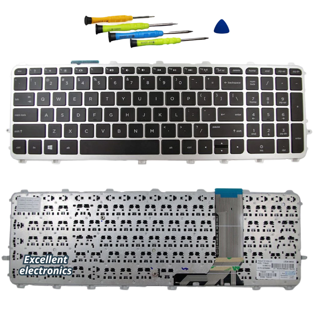 คีย์บอร์ด HP Envy M6-N113DX / M6-N010DX / M6-N012DX / M6-N015DX / M6-N138CA thumbnail 3