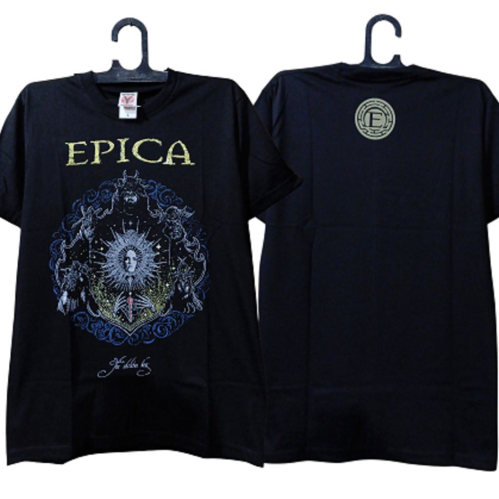 เสื้อยืด EPICA | ARCH ENEMY | ไนท์วิช | พร้อมการเชื่อมต่อ | สร้างขึ้น 34s