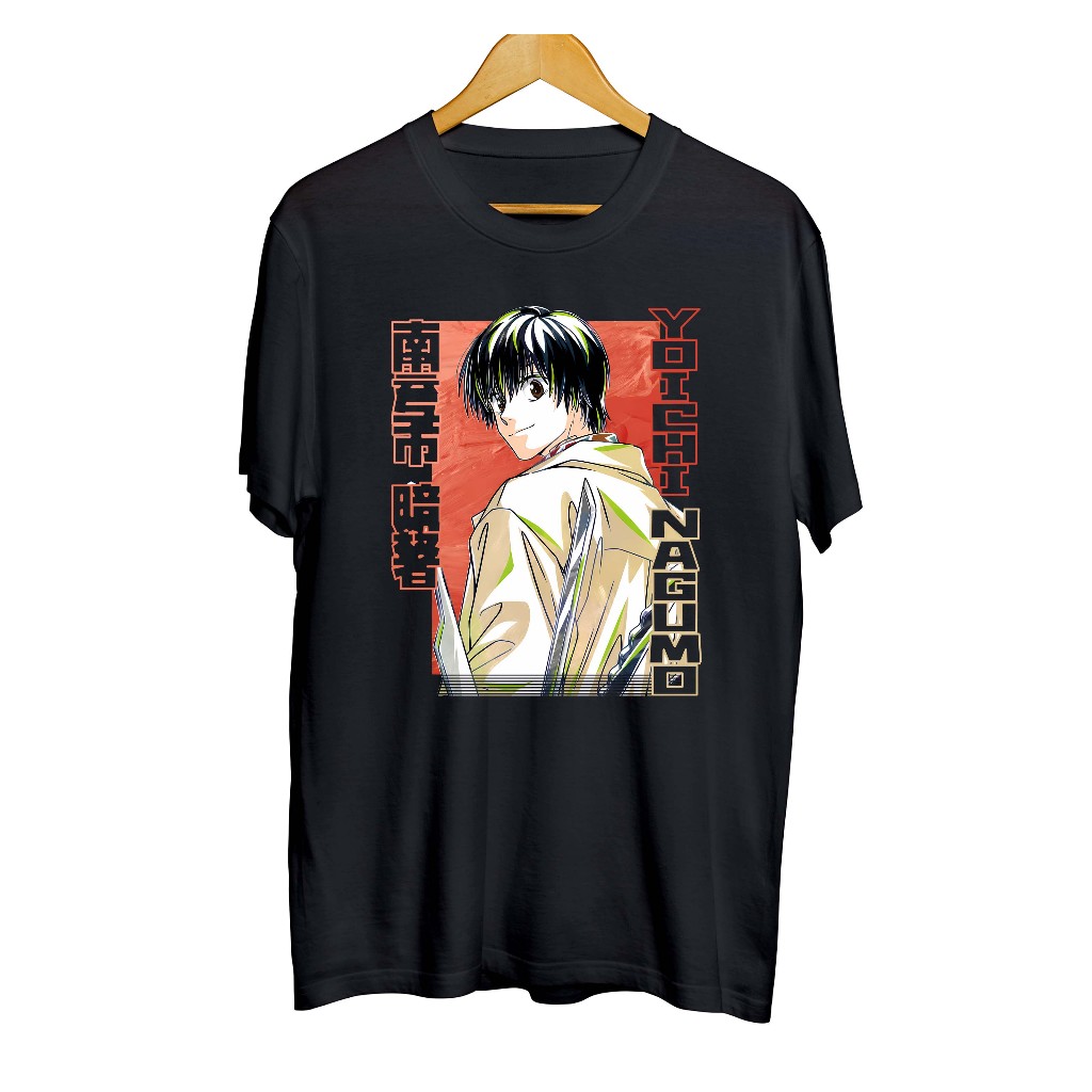 เสื้อยืดอะนิเมะไม่มีที่สิ้นสุด NAGUMO YOICHI PAINTFULL	- SAKAMOTO DAYS	วัสดุหวี 30ส