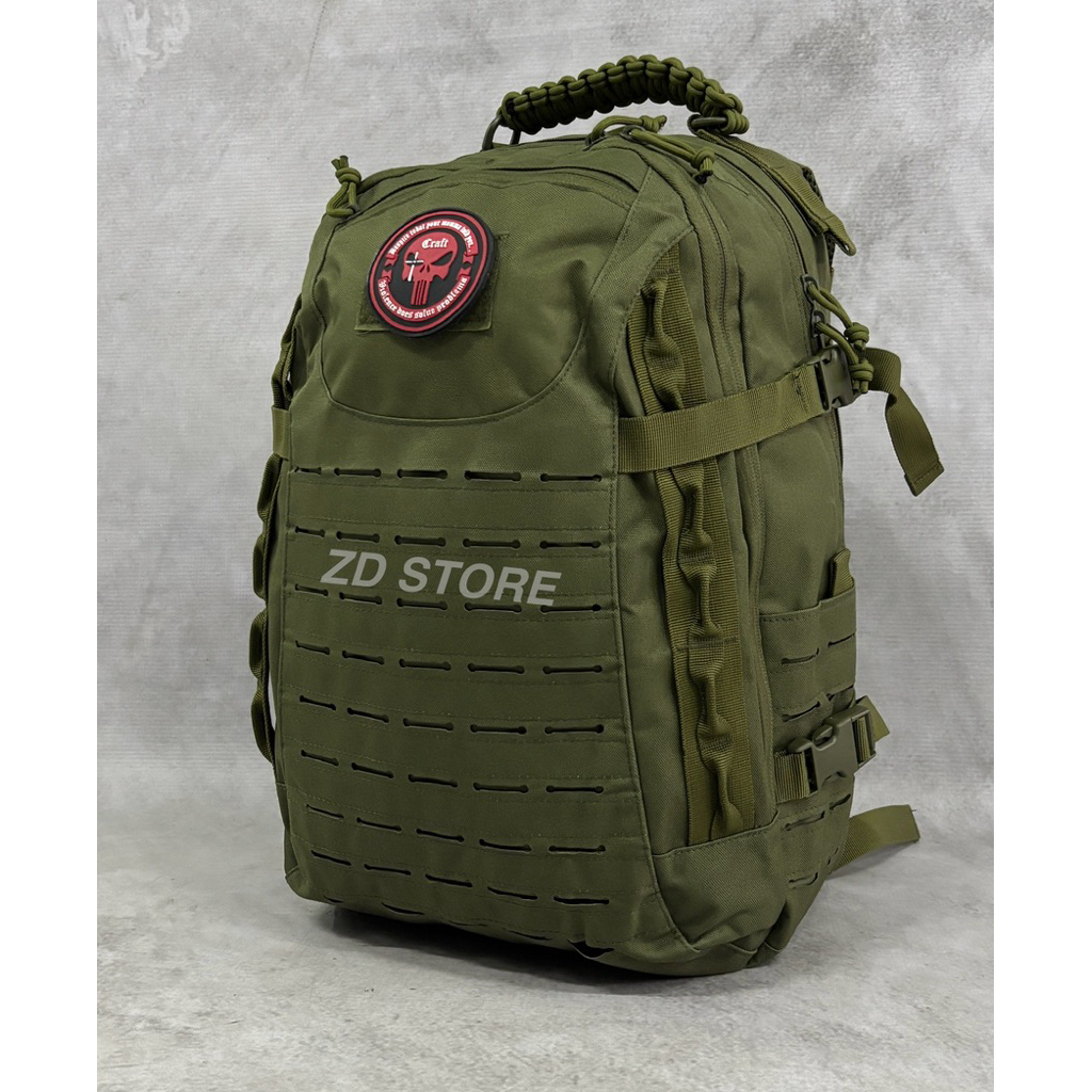HIJAU Green Paracord Tactical Bag/Green Laser Cut Tactical Bag