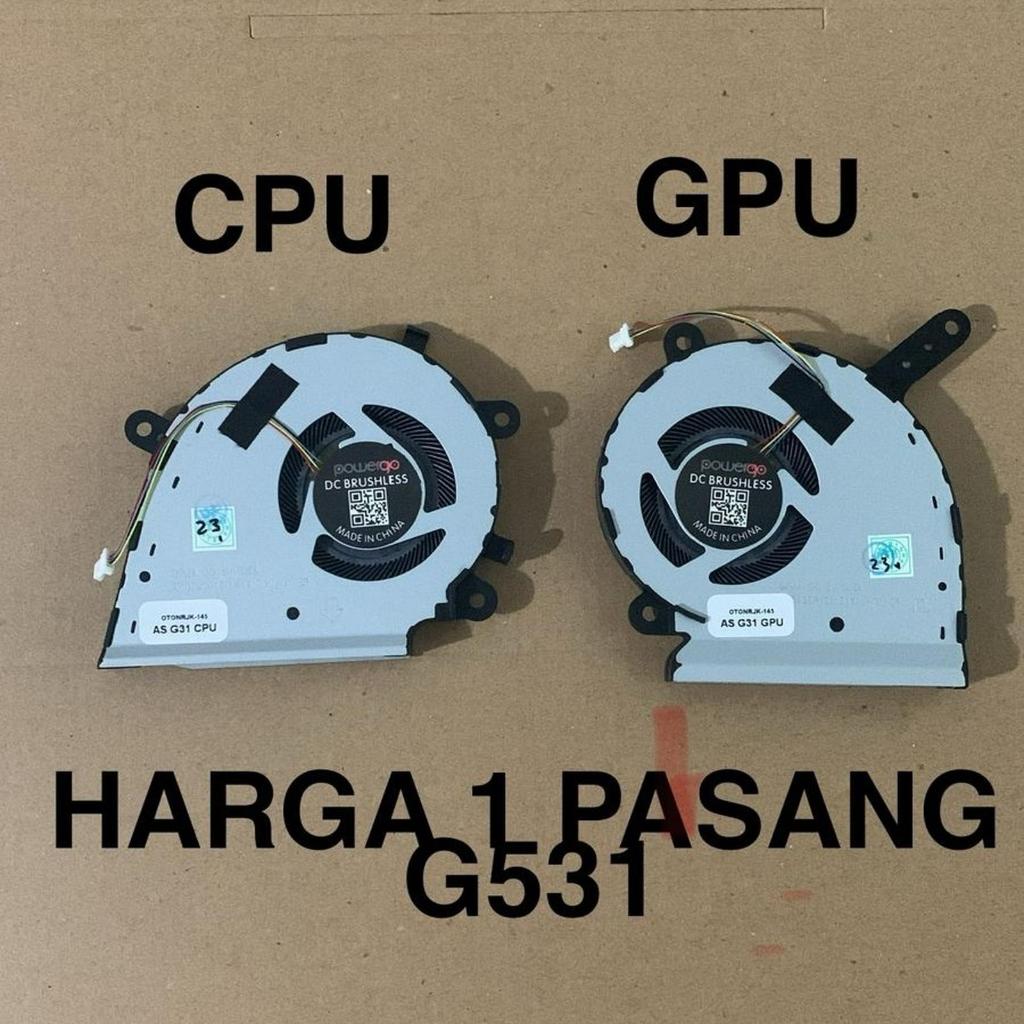 พัดลม Asus ROG Strix G531 G531G G531GD G531GT G531GU G531GW G512 5V คู่