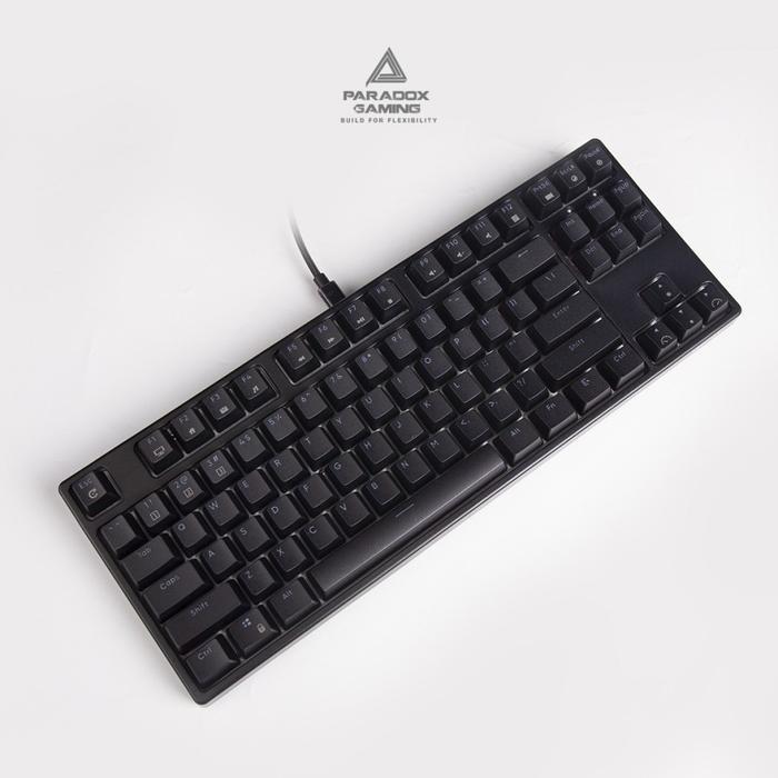 Paradox Gaming Keyboard 87% RGB GHOST GH87 V2 HOTSWAP - เคสสีดํา