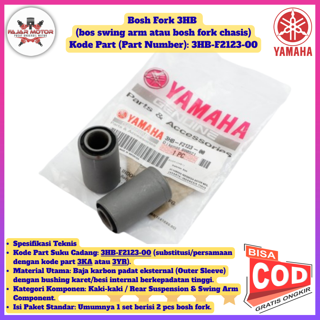 Jupiter MX Arm Boss - Yamaha Jupiter Z / MX Original Fork Bosh - RX King Vega R 3HB-F2123-00