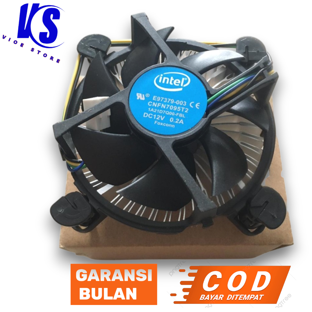 พัดลมโปรเซสเซอร์ intel 775/1155/1156