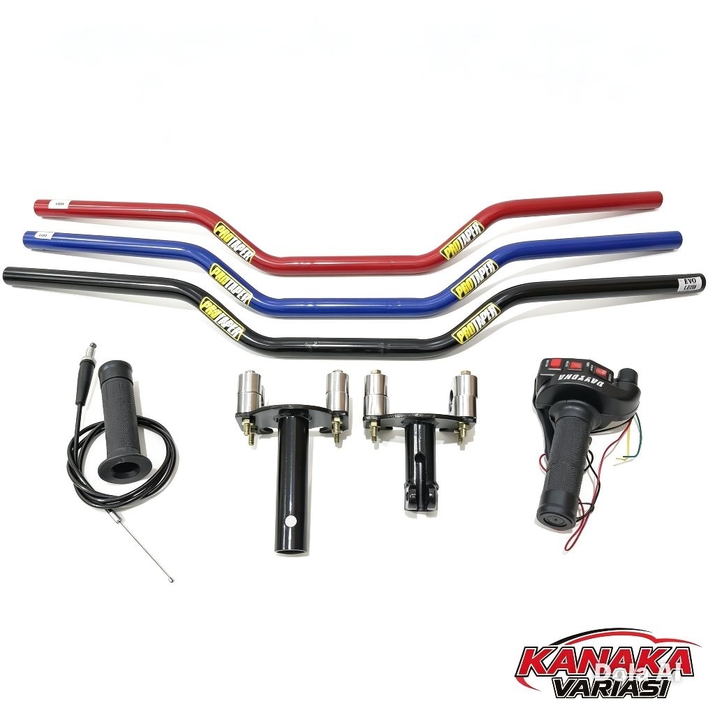 Trail Handlebar LOW Universal รถจักรยานยนต์ Mount Adapter สําหรับ Underbone และรถจักรยานยนต์อัตโนมัต