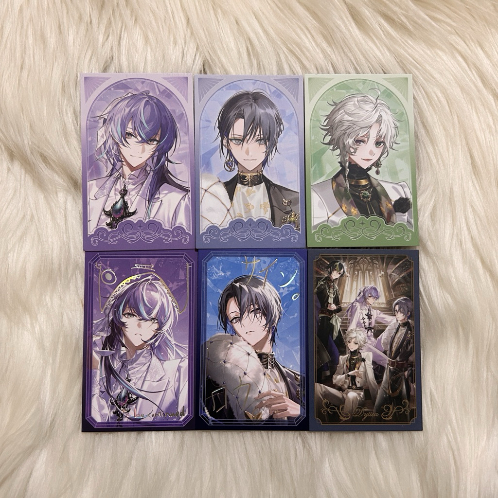 Dytica ครบรอบ 3 ปี NIJISANJI การ์ด JP NIJI Cheki โพลารอยด์