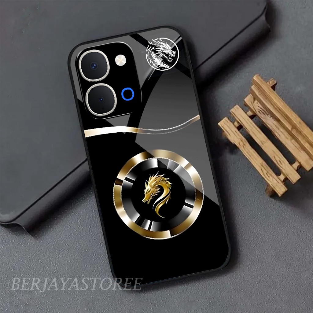 [MG1135] เคสสําหรับ Vivo Y31D Pro Y500i Y51 Pro ล่าสุด 2026 - Luxury Glossy Glass Softcase Vivo Y31D