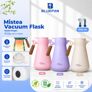 Bluepan Termos Jug 1L Teko Air Panas Tahan Lama Anti Tumpah Thermos Aesthetic Elegant