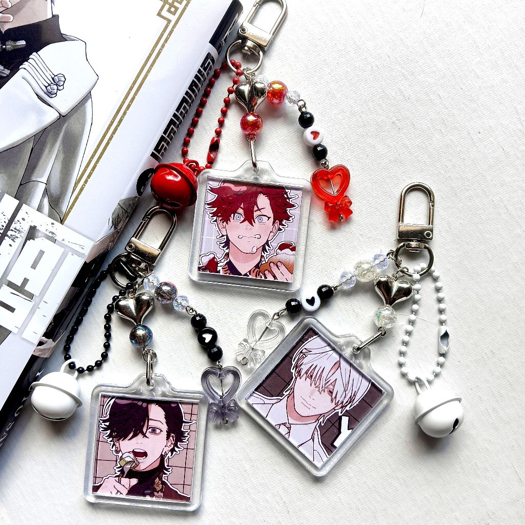 กระเป๋า CHARM/BEADS KEYCHAIN MANGA GOKURAKUGAI