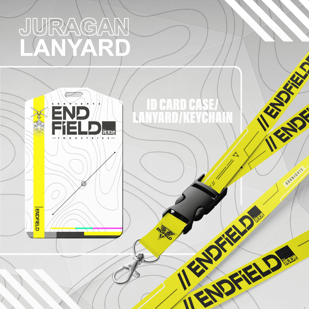 GANTUNGAN ARKNIGHTS ENDFIELD LANYARD / กล่องใส่การ์ด / SNAPHOOK