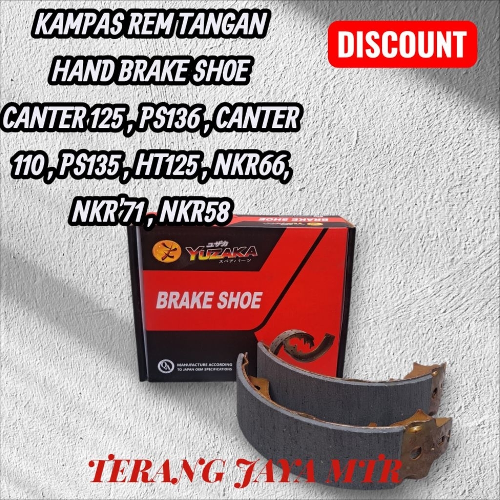แผ่นรองมือ CANTER 125, CANTER 110, PS136, NKR71, NKR66, HT125, NKR58 (YUZAKA) JAPAN