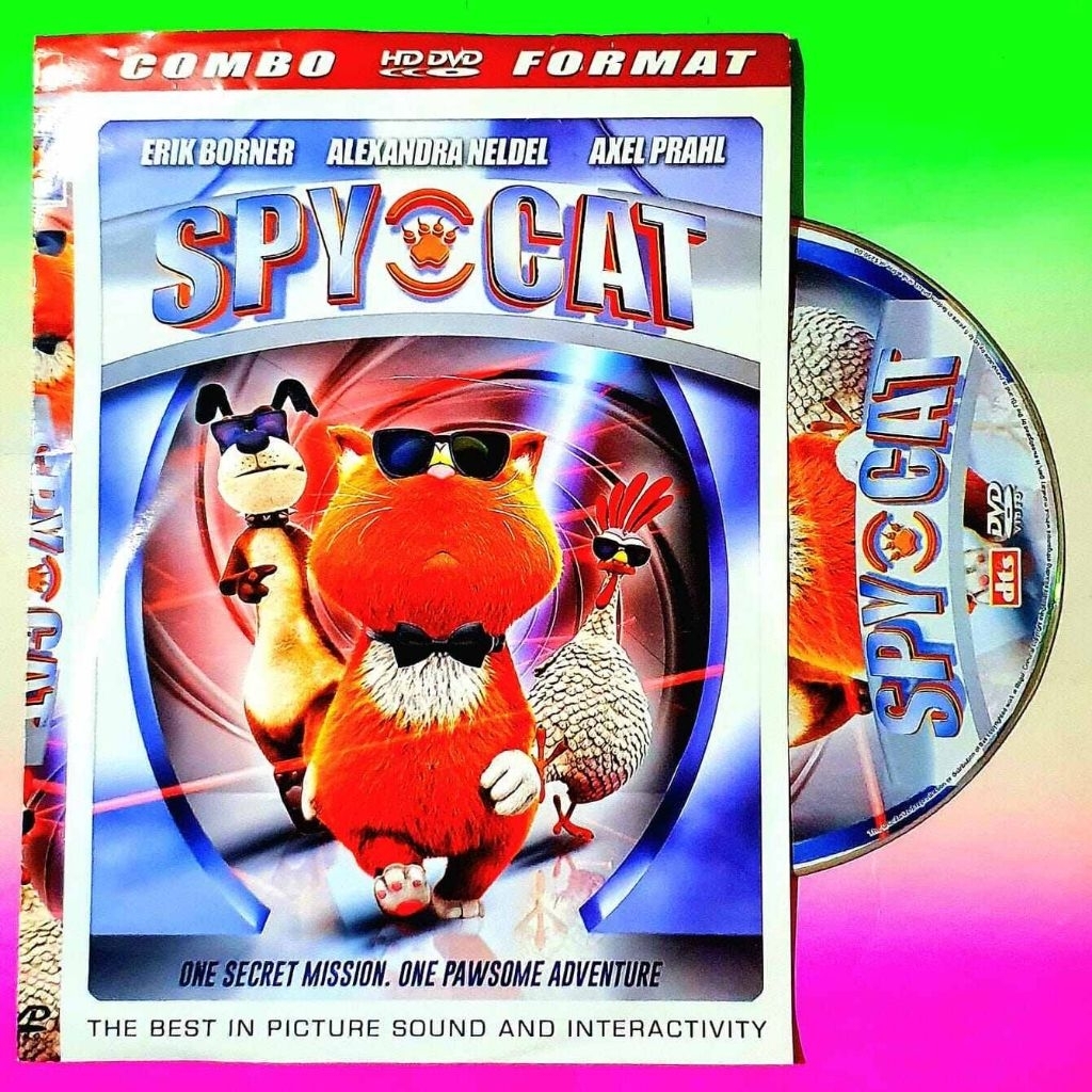 ใหม่ล่าสุด ANIMATED CARTOON FILM KIDS DVD CASSETTE SPY CAT