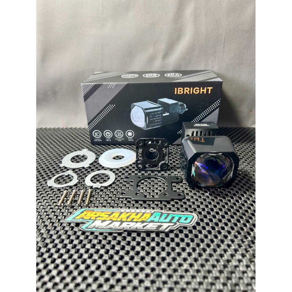 IBRIGHT ZE 40 - เลนส์สีน้ําเงิน Biild Matrix 1.5inc