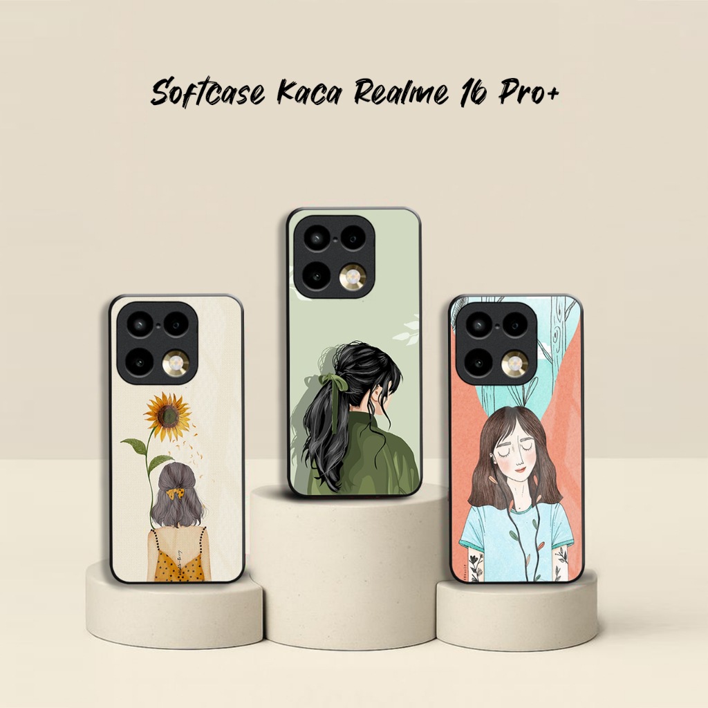 เคสกระจกRealme 16 Pro Plus {KS158 } เคสRealme Note 70 | Realme Note 60/Realme Note 60x | เรียลมี บัน