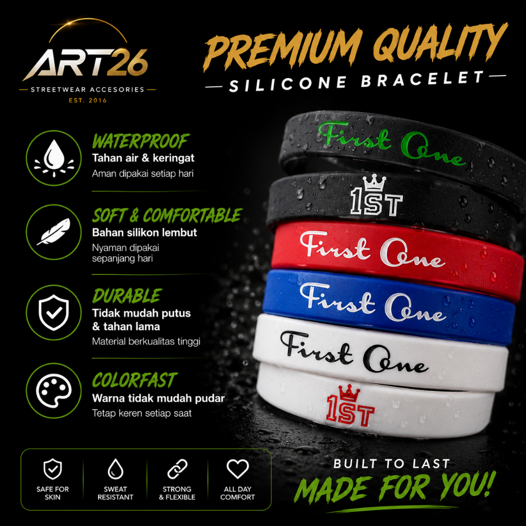 ผู้ชาย BRACELET - ORIGINAL CHAMPION SPORT RUBBER BRACELET