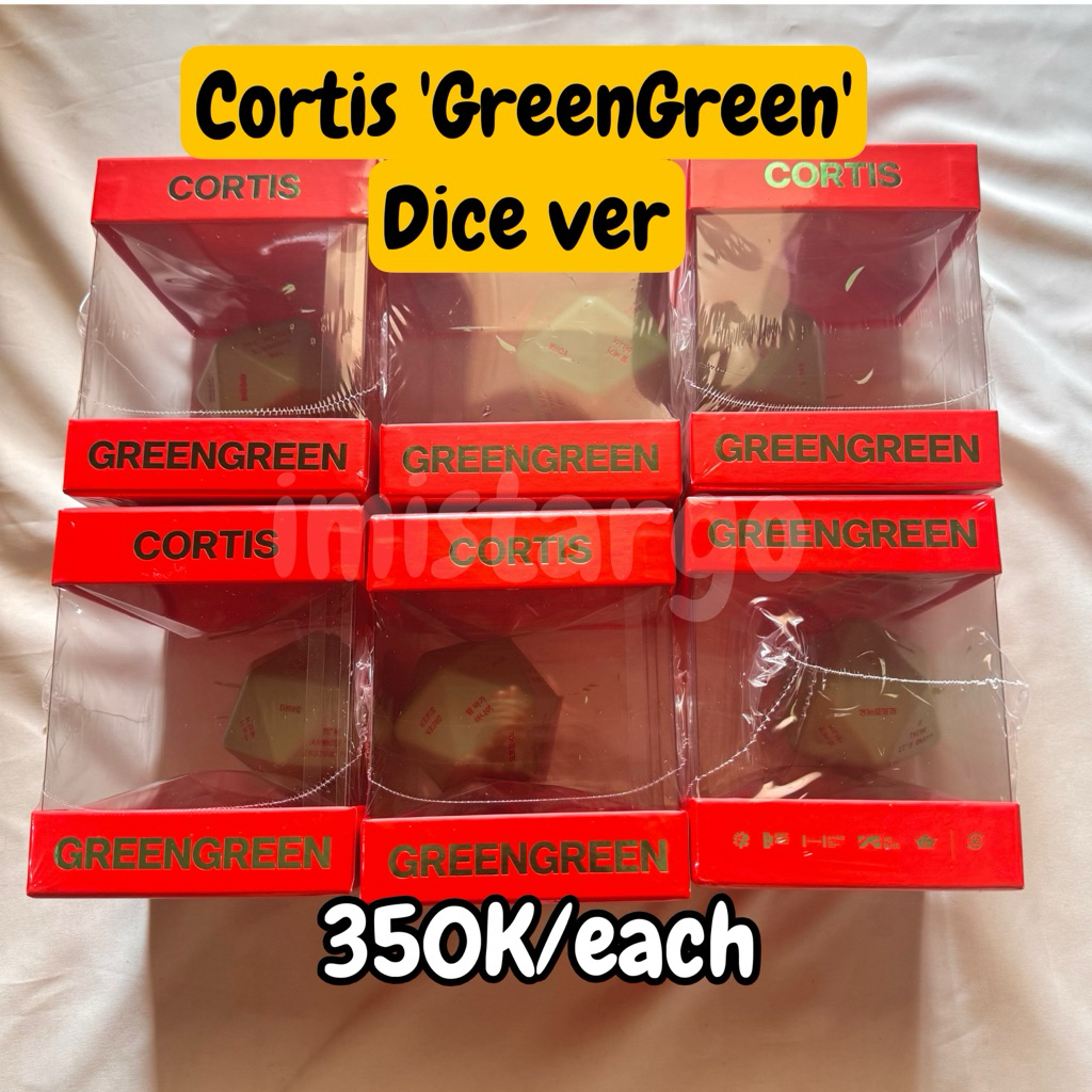 CORTIS GREENGREEN DICE VER ALBUM