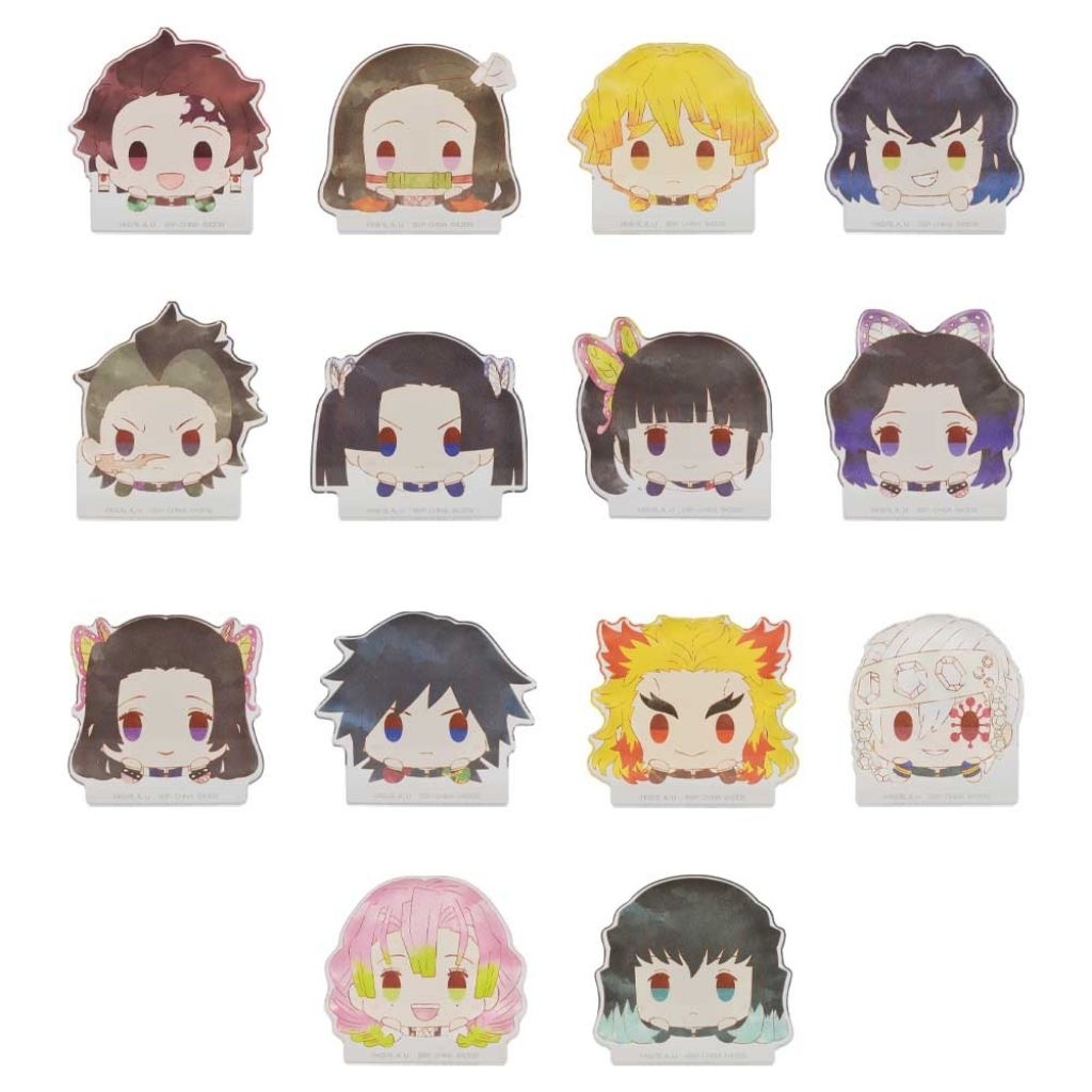 Ichibankuji DEMON SLAYER: KIMETSU NO YAIBA: Kimetsu no Yaiba ~Memory Butterfly Mansion~ รางวัล E Acrits Mascot Zenitsu Agatsuma Genya Shinazuga Giyuawa Takiyuoka Kanao Tsuyuuri Kyojuro Rengoku Tsuyuori Uzui Kyojuro Rengoku