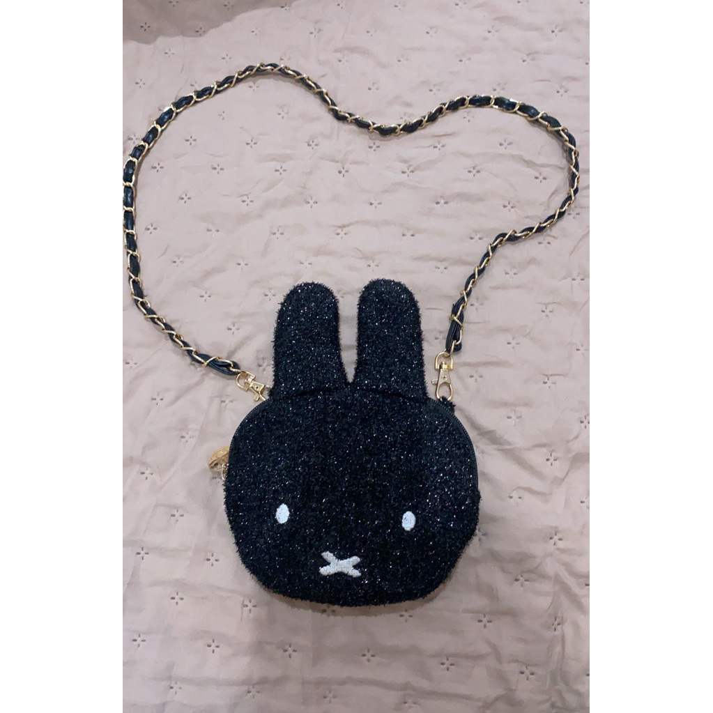 กระเป๋า Miffy Bling Black / กระเป๋า Miffy สีดํา