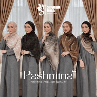 Pashmina Ceruty Premium ukuran 180x75 cm | Pashmina Ombre Shawl | Pashmina Printing motif | Syal Pashmina | Kerudung hijab Jilbab wanita