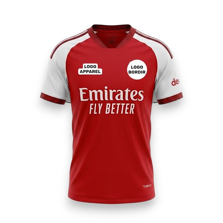 NEW JERSEY/ FOOTBALL JERSEY ARSENAL4L H0ME 26/27 GO