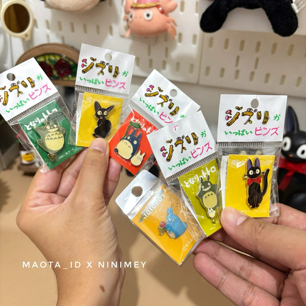 เข็มกลัดเคลือบ Studio Ghibli / Pin Ghibli / Pin Totoro