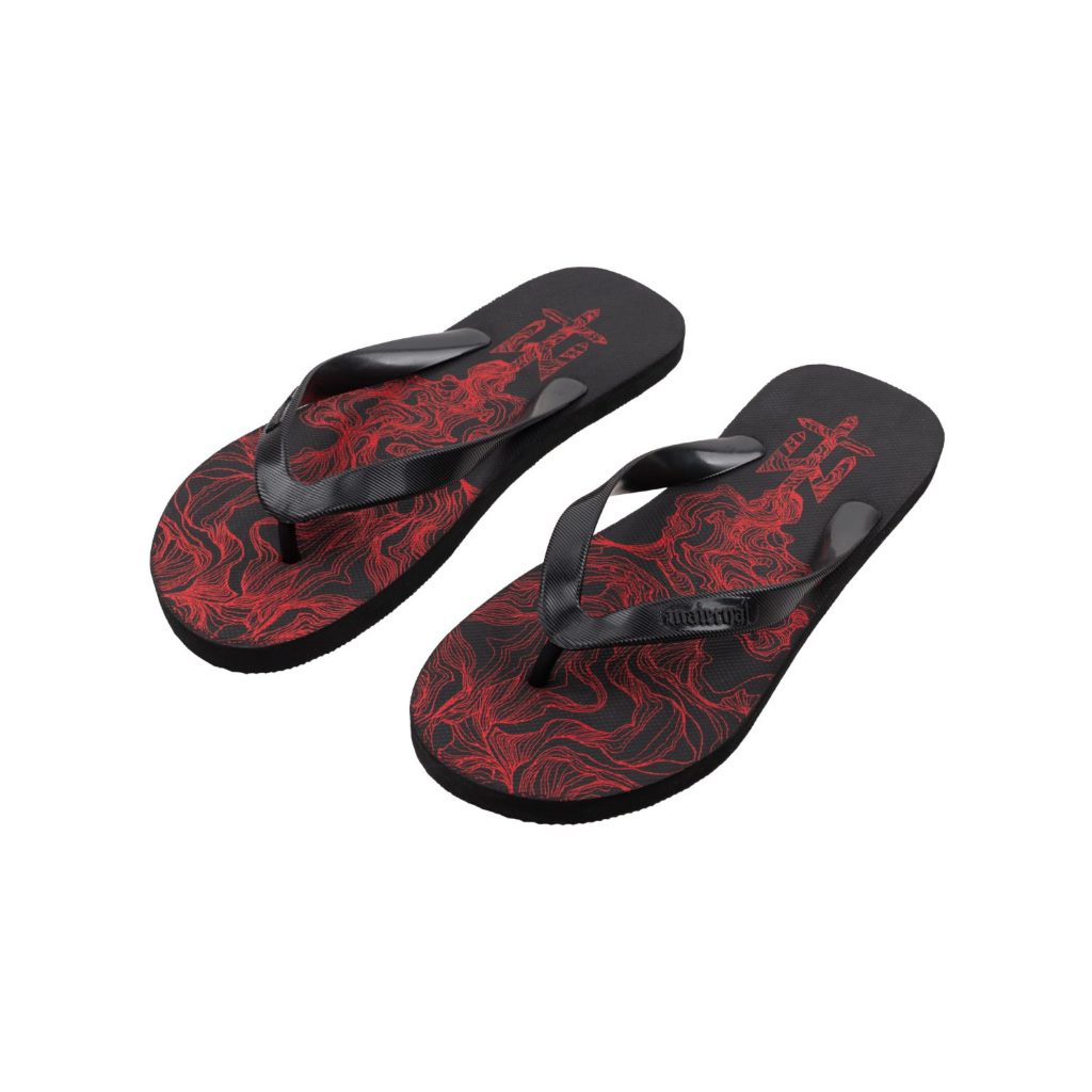 FF 54 Clandestine MATRNAL DISASTER FLIP FLOP SANDALS ต้นฉบับ
