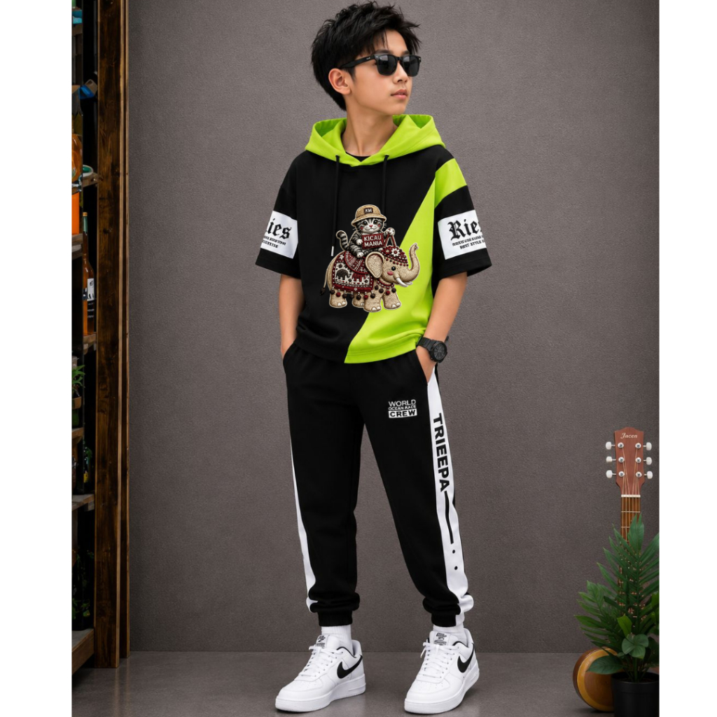 ASGARD ASGARD | ชุดรวม CHILDRENS ใหม่ล่าสุดพร้อมช้าง MIHU-MIHU MOTIF